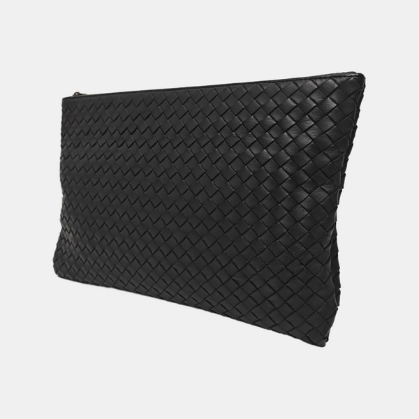 Lambskin Clutch Black