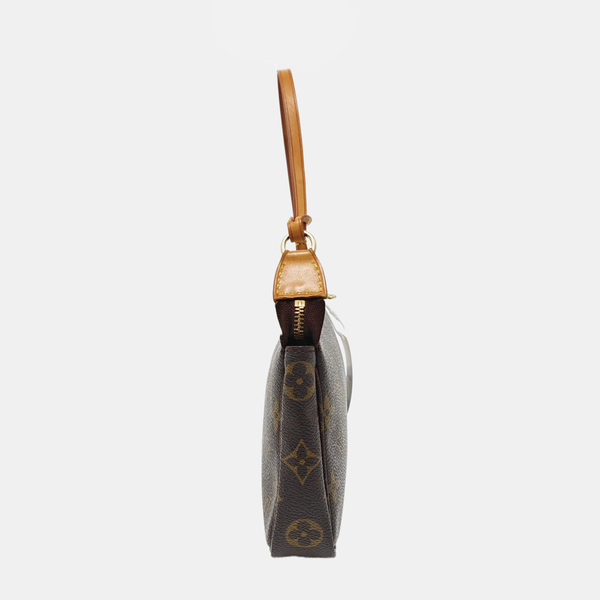 ACCESSOIRES Monogram Coated Canvas Brown