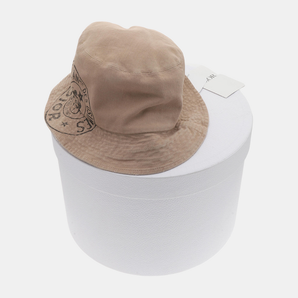 Brown Cotton Hat
