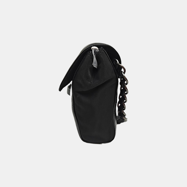 Lambskin Shoulder Bag Black