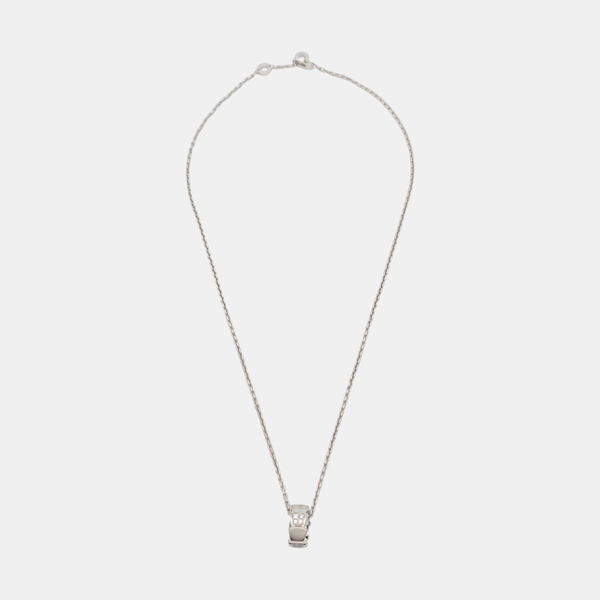 SERPENTI 18k White Gold Silver Necklace