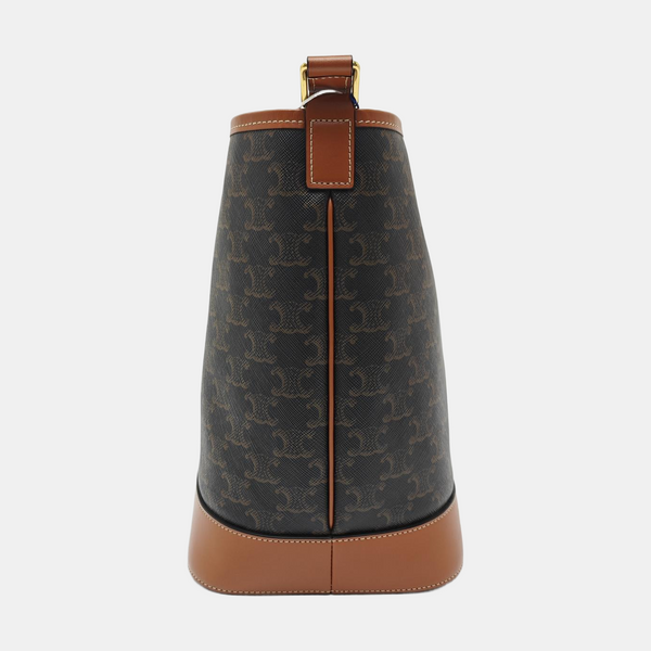TRIOMPHE CANVAS Medium Coated Canvas Brown