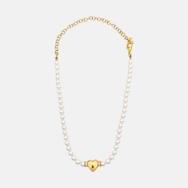Metal White Necklace