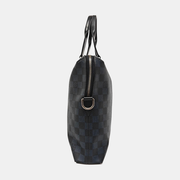 PORTE-DOCUMENTS Damier Coated Canvas Blue