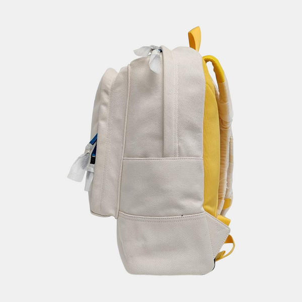 Large Quilted Canvas White