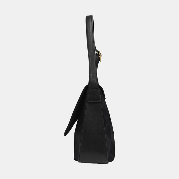 Nylon Shoulder Bag Black