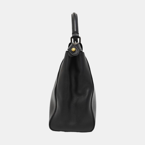 Peekaboo Medium Calfskin Black