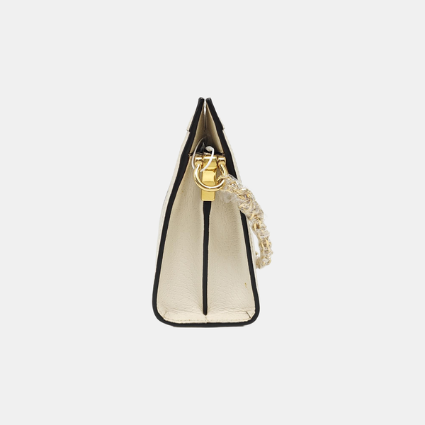 Ophidia Small Calfskin White