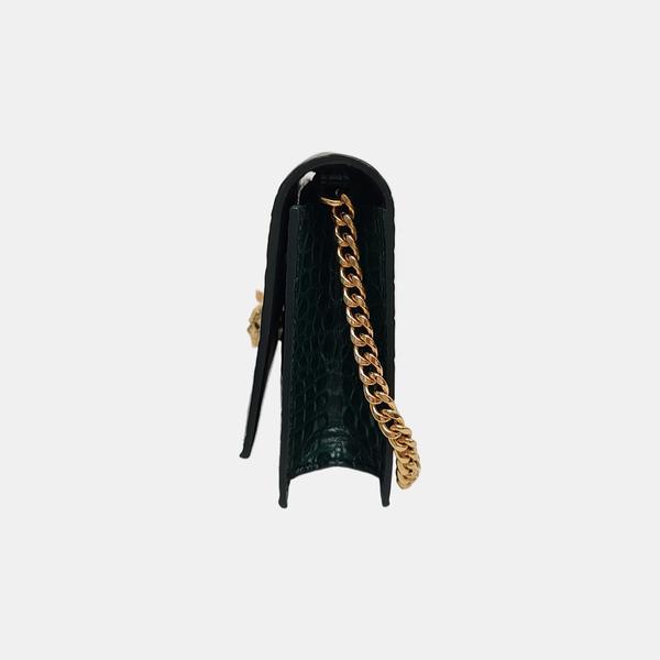 Calfskin Shoulder Bag Green