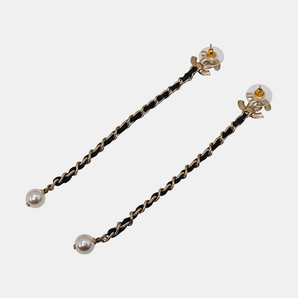 Metal Gold Stud Earrings