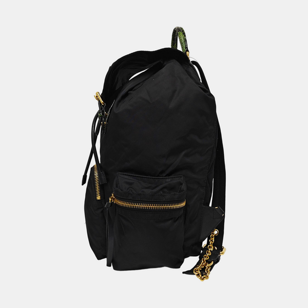 The Rucksack Nylon Black