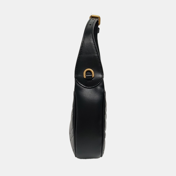 GG Marmont Mini Quilted Calfskin Black