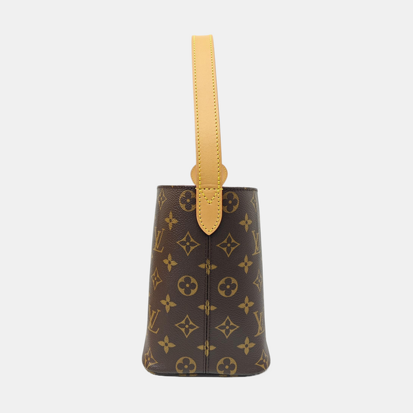 ALL IN Monogram Coated Canvas Brown