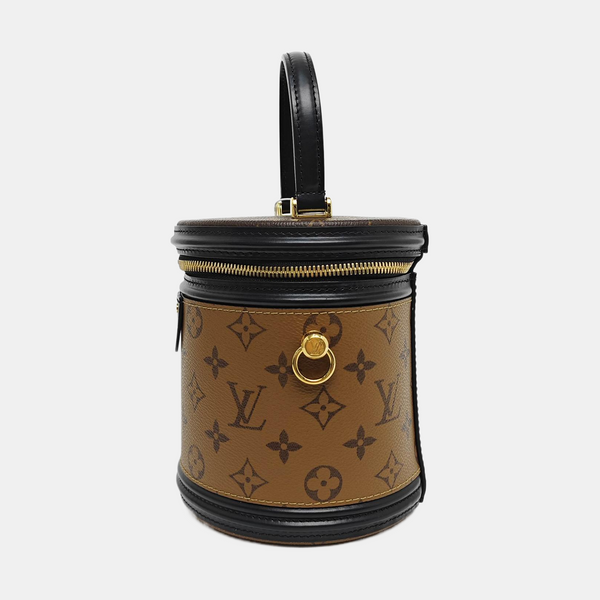 CANNES PM Monogram Coated Canvas Brown