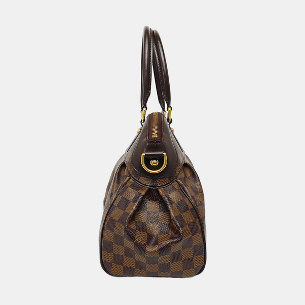TREVI PM Damier Ebene Coated Canvas Brown