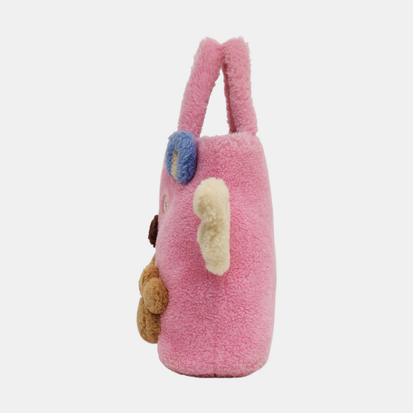 Children’s GG Bucket Sheepskin Pink