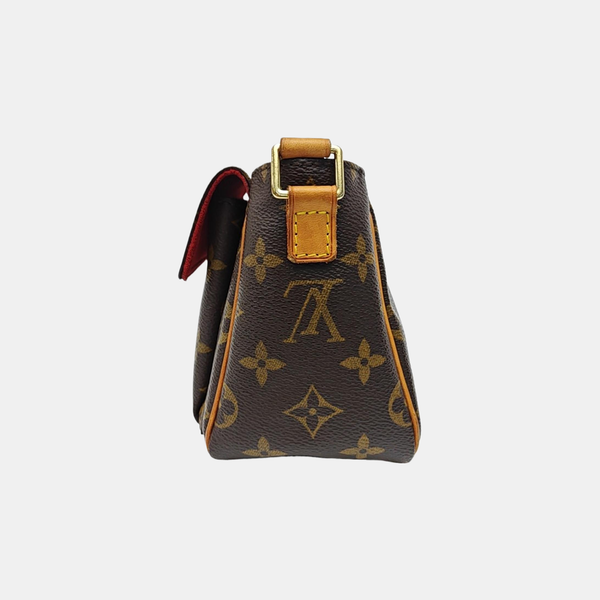 VIVA CITE PM Monogram Coated Canvas Brown
