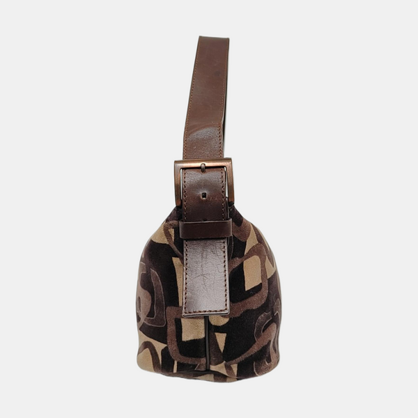 Fabric Shoulder Bag Multicolor