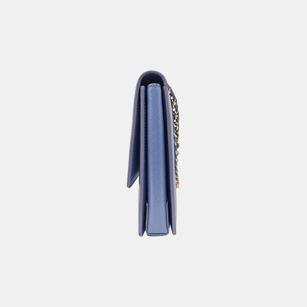 Ginny Calfskin Blue