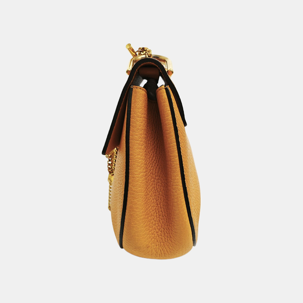 Drew Medium Calfskin Yellow