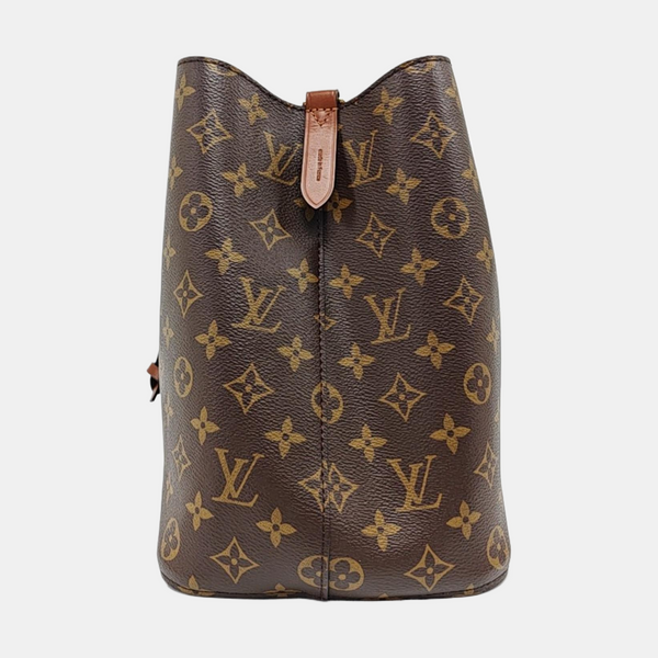 NÉONOÉ MM Monogram Coated Canvas Brown