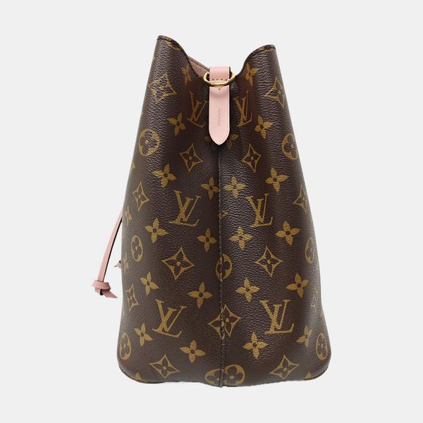 NÉONOÉ MM Monogram Coated Canvas Brown
