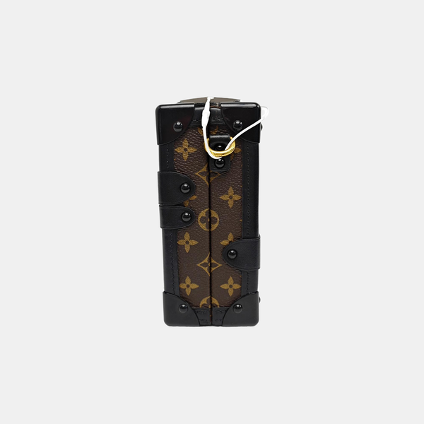 PETITE MALLE Monogram Coated Canvas Brown