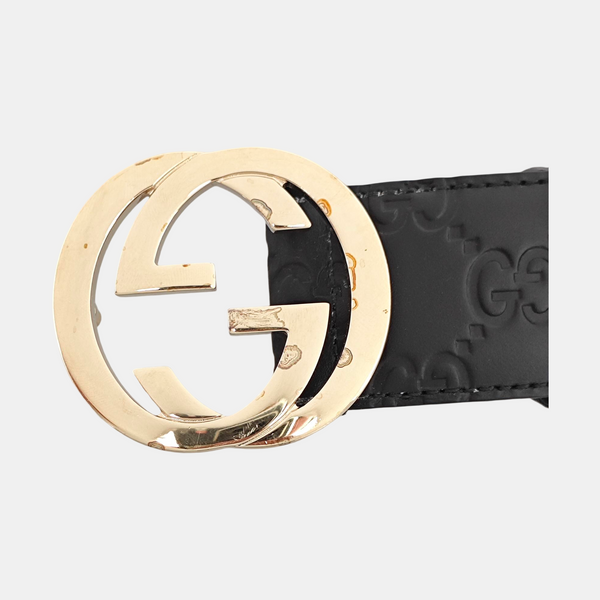 Leather Belt Black