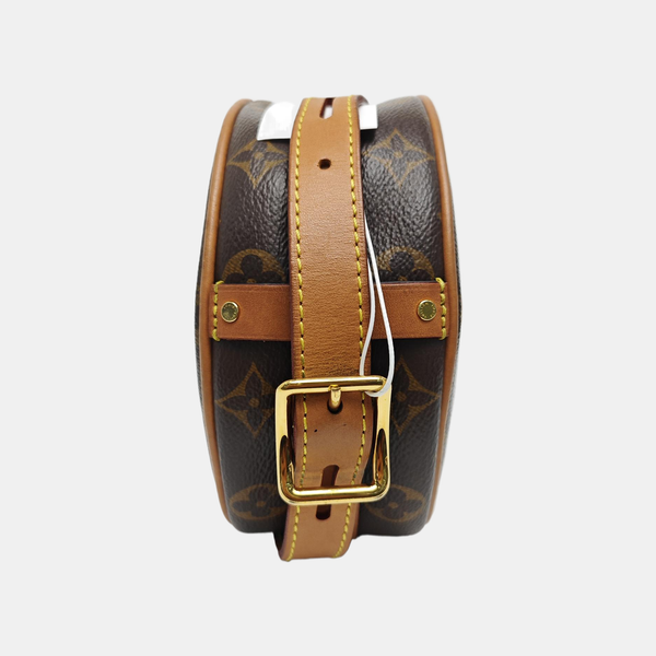 BOITE CHAPEAU PM Monogram Coated Canvas Brown