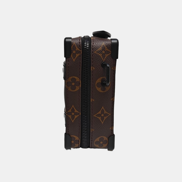 SOFT TRUNK Monogram Coated Canvas Brown