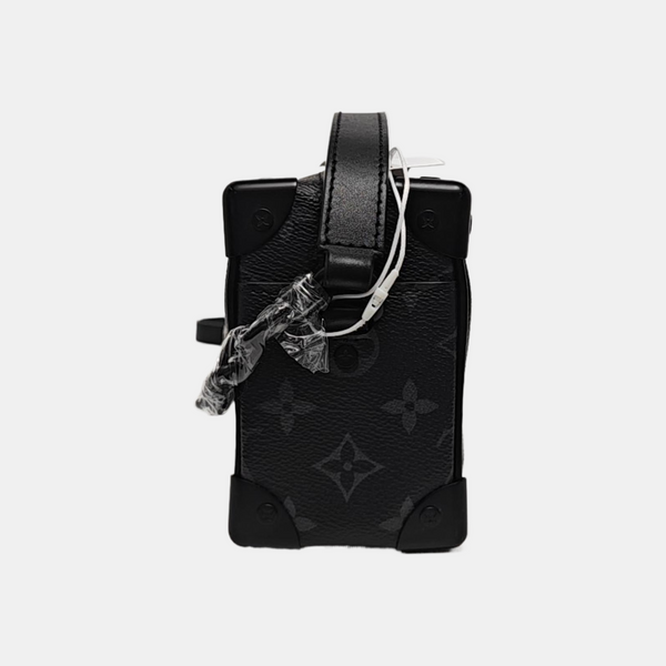 SOFT TRUNK Mini Monogram Coated Canvas Black