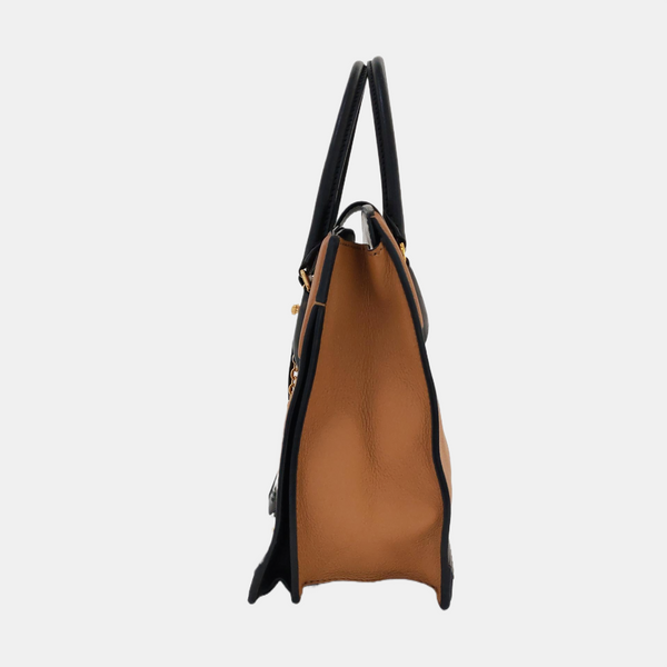 COUR MARLY Calfskin Brown