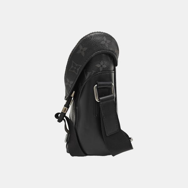 VOYAGER PM Monogram Coated Canvas Black
