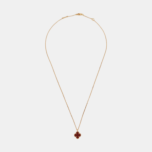 Sweet Alhambra 18k Rose Gold Necklace