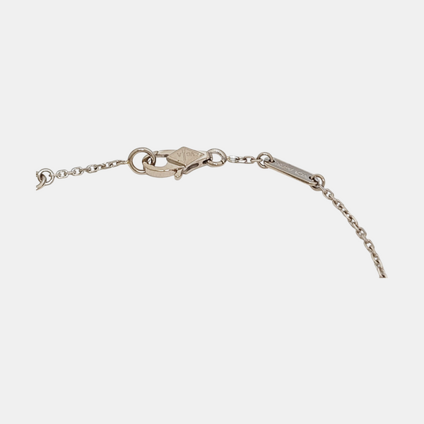 Sweet Alhambra 18k White Gold Silver Bracelet