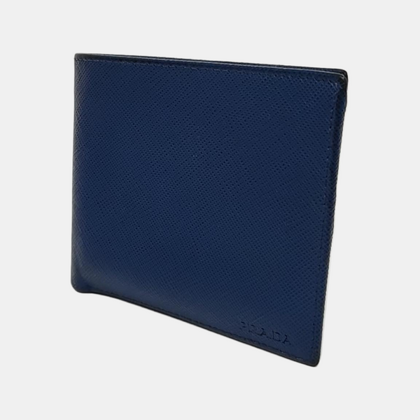Saffiano Calfskin Wallet Blue