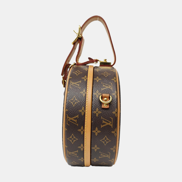 BOITE CHAPEAU PM Monogram Coated Canvas Brown