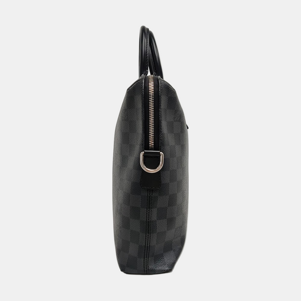 PORTE-DOCUMENTS Damier Graphite Coated Canvas Gray