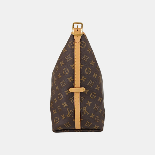 CARRYALL MM Monogram Coated Canvas Brown