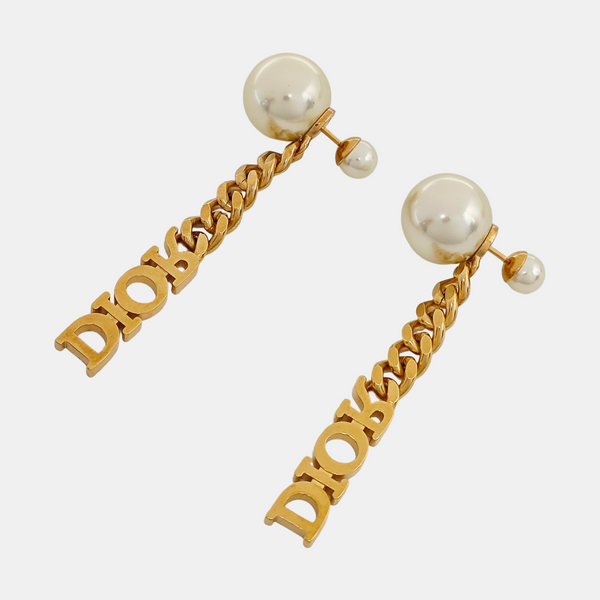 Metal Gold Stud Earrings