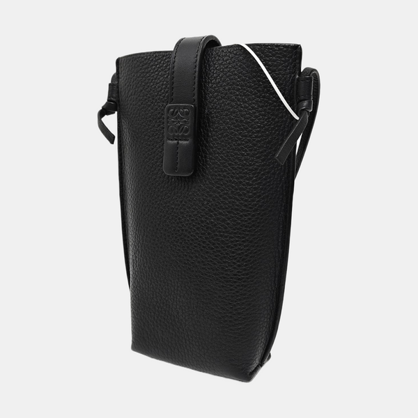 Calfskin Shoulder Bag Black