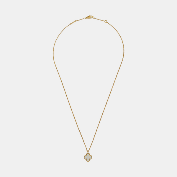 Sweet Alhambra 18k Gold Necklace