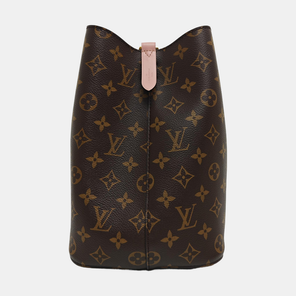 NÉONOÉ MM Monogram Coated Canvas Brown