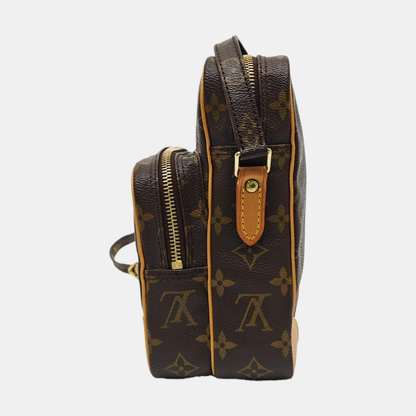 DANUBE Monogram Coated Canvas Brown