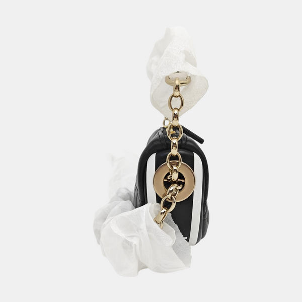 Vibe Super Mini Cannage Lambskin Black