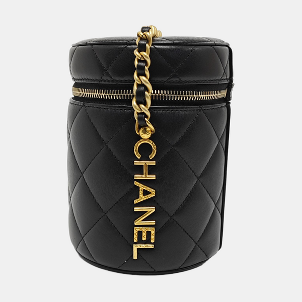 Quilted Lambskin Black