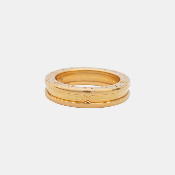 B.ZERO1 18k Rose Gold Ring EU 55