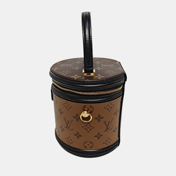 CANNES PM Monogram Coated Canvas Brown