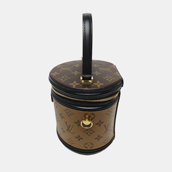 CANNES PM Monogram Coated Canvas Brown