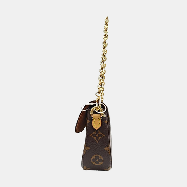 IVY Monogram Coated Canvas Brown